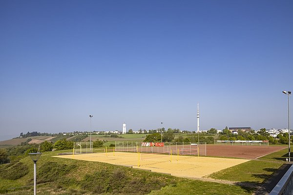 Sportfelder im „Petrispark“